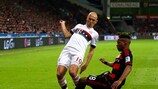 Arjen Robben konnte in Leverkusen wenig bewirken