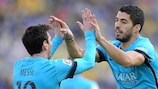 Luis Suárez has been in superb form for Barcelona this season