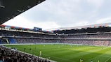 Il St. Jakob-Park, sede della finale 2016 di UEFA Europa League