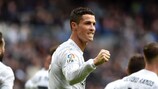 Cristiano Ronaldo somou mais quatro golos à sua conta pessoal este sábado
