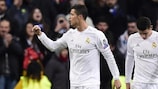 Cristiano Ronaldo está a dez golos de completar uma centena na UEFA Champions League