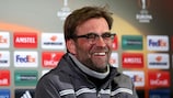 Liverpool manager Jürgen Klopp was his usual ebullient self at Wednesday's press conference