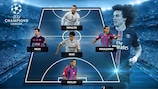 A equipa de cinco de sonho de David Luiz