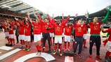 Standard enjoy their first Belgian Cup success since 2011