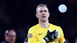 Joe Hart saved a penalty in Manchester City's 2-2 draw in Paris