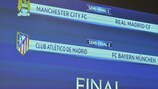 Die Ergebniss des Halbfinals der UEFA Champions League