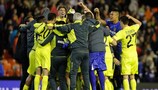 El Villarreal celebra este domingo su clasificación para la próxima UEFA Champions League