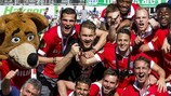 El PSV celebra el título