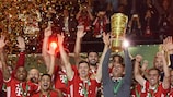 Josep Guardiola conquistou a Taça da Alemanha no seu último jogo como treinador do Bayern