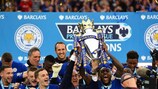 Il Leicester festeggia la conquista della Premier League 2015/16