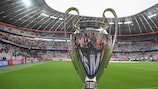 Le trophée de la Champions League