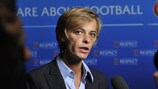 Florence Hardouin ist Vorsitzende der UEFA-Beratungskommission für Marketingfragen