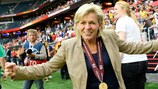 Silvia Neid nach Deutschlands Sieg im Finale der UEFA WOMEN'S EURO 2013