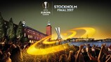 L'identità visiva della finale 2017 di UEFA Europa League