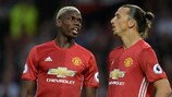 Paul Pogba et Zlatan Ibrahimović sont inclus dans la liste de Manchester United