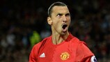 Zlatan Ibrahimović is already in the swing of things at United