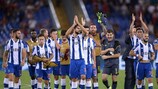 Porto feiert seinen Play-off-Triumph gegen die Roma