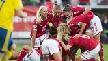 Dänemark gewann in der Qualifikation gegen Schweden