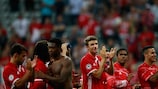 Bayern celebrate their victory