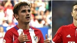 In-form strikers Antoine Griezmann and Robert Lewandowski are facing each other