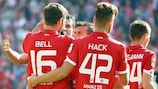 Mainzer Jubel über ein Tor in der Bundesliga