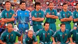 Foto: Equipa do Barcelona que venceu a Taça das Taças em 1997