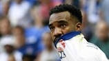 Alexandre Lacazette is expected to start against Juventus