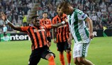 Shakhtar's Fred tangles with Konyaspor's Deni Milošević