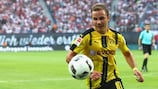 Mario Götze opened the floodgates with Dortmund's first goal in their 6-0 win in Warsaw