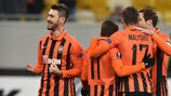 Shakhtar won 5-0 to maintain their perfect group stage record this season