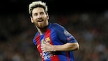 Messi named Champions League Player of the Week again