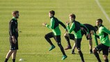 Mönchengladbach training on Monday