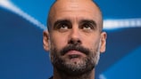 Josep Guardiola knows City face an uphill task against Barcelona