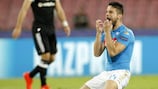 Napoli took one point from their two games against Beşiktaş