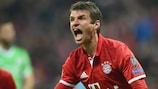 Thomas Müller hat mit Bayern München schon öfter gegen Arsenal gespielt