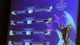 Il sorteggio dei quarti di UEFA Women's Champions League
