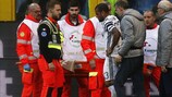 Dani Alves verletzte sich bei Juves Niederlage in Genua
