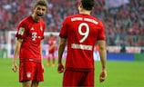 In der ewigen Torschützenliste der Champions League weit vorne: Thomas Müller und Robert Lewandowski