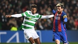 Celtic faced Barcelona in the group stage last seasob