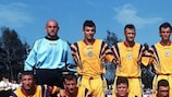 Daniel Prodan con la nazionale nel 1997