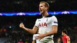 Harry Kane's Tottenham are switching to the UEFA Europa League