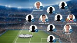 Who else makes the UEFA Champions League team of the week?