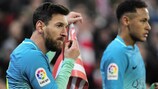 El Barça no supera el examen de San Mamés