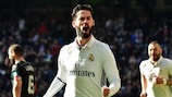Isco was among the scorers as Madrid beat Granada 5-0 on Saturday