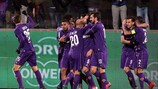 Fiorentina em alta, United e Olympiacos empatam