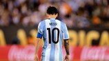 Messi et l'Argentine sous pression