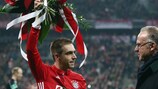 Lahm já ultrapassou os 500 jogos ao serviço do Bayern