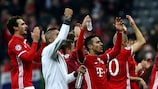 Thiago traf zweimal für die Bayern gegen Arsenal