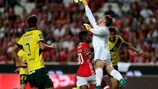 Ederson Moraes tem estado imperial desde que assumiu a titularidade na baliza do Benfica
