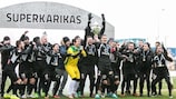 "Таллин" отмечает победу в Суперкубке Эстонии